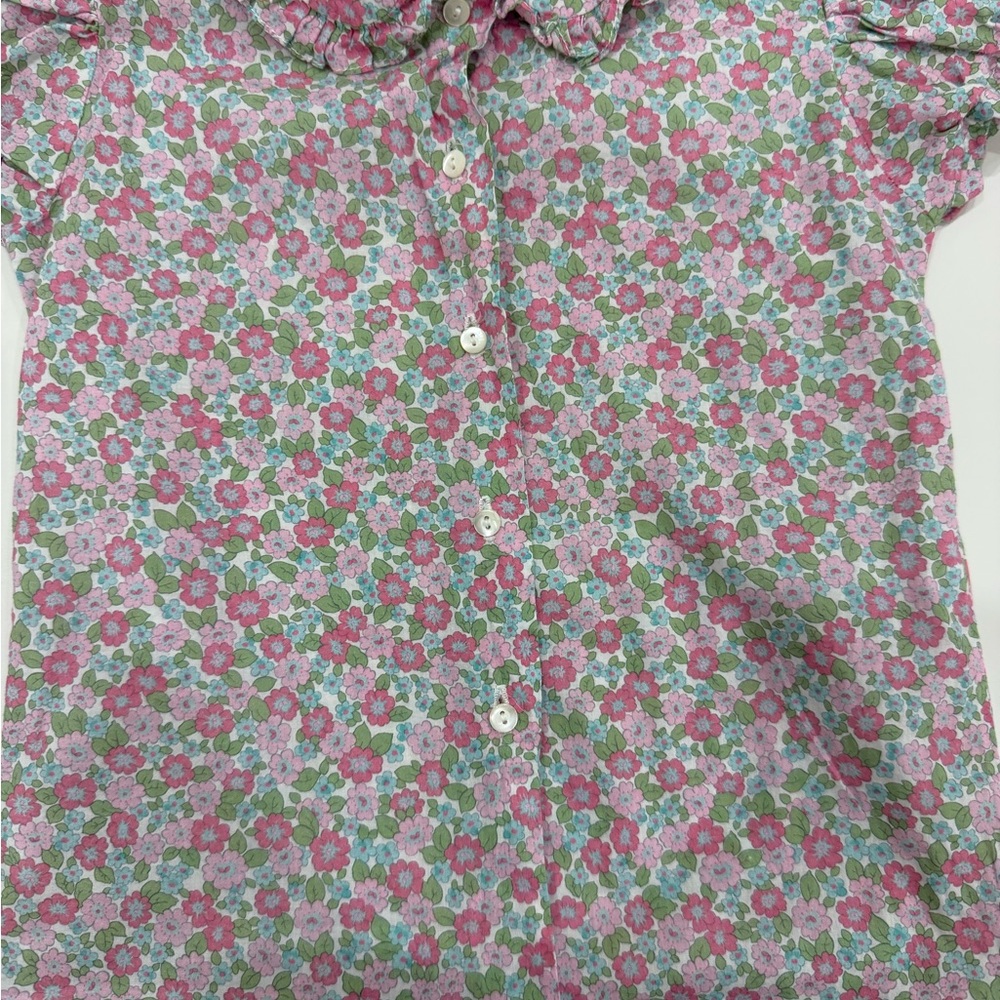 Mariella Ferrari - Italy (3)
Floral toddler blouse - Pink and Green - like new - Picture 2 of 6